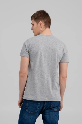 Футболка унисекс T-bolka 160 Original, серый меланж Футболка унисекс T-bolka 160 Original, серый меланж