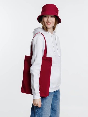 Холщовая сумка Avoska, бордовая Холщовая сумка Avoska, бордовая