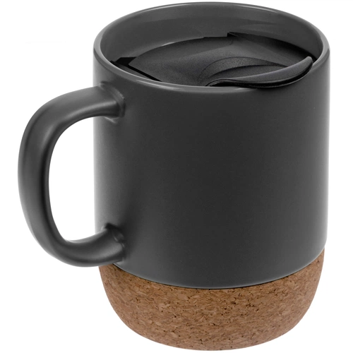 Кружка с пробковой подставкой Corky Walk, серая Кружка с пробковой подставкой Corky Walk, серая