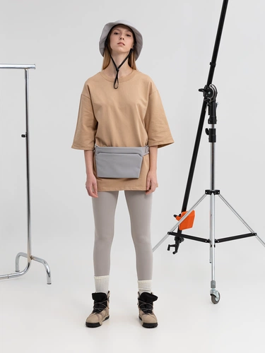 Поясная сумка Traffic, серая Поясная сумка Traffic, серая