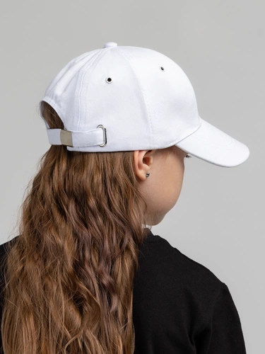 Бейсболка детская Capture Kids, белая Бейсболка детская Capture Kids, белая