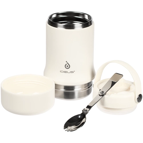 Термос для еды Tabenodo, белый (молочный) Термос для еды Tabenodo, белый (молочный)