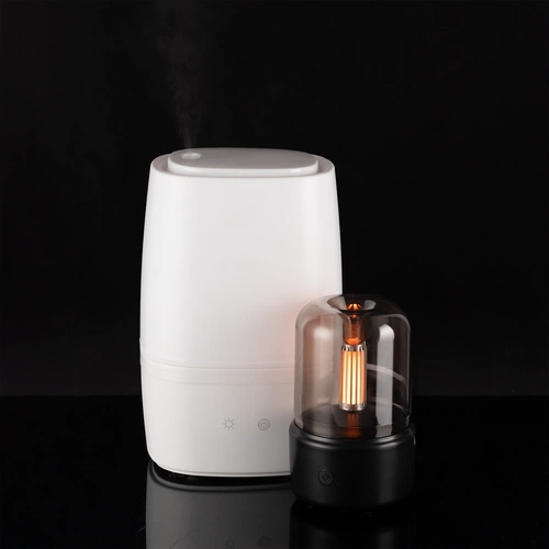 Увлажнитель-ароматизатор с подсветкой mistFlicker, черный Увлажнитель-ароматизатор с подсветкой mistFlicker, черный