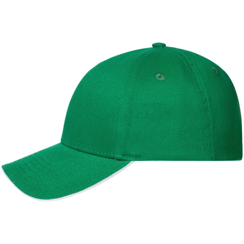 Бейсболка Spiker, зеленая с белым Бейсболка Spiker, зеленая с белым