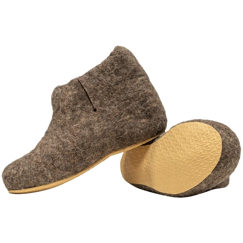 Домашние валенки Wild, серо-коричневые (натуральные) Домашние валенки Wild, серо-коричневые (натуральные)