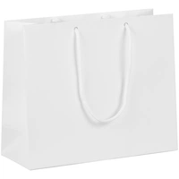Пакет бумажный с ламинацией Lami Tote S, белый