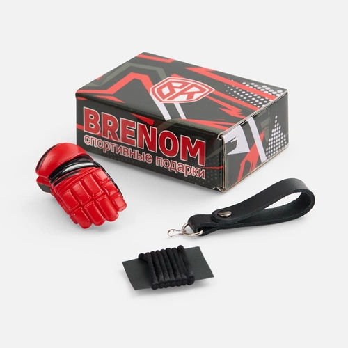 Брелок «Хоккейная перчатка», красный Брелок «Хоккейная перчатка», красный