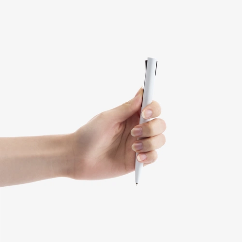 Ручка шариковая Snap, матовая белая Ручка шариковая Snap, матовая белая