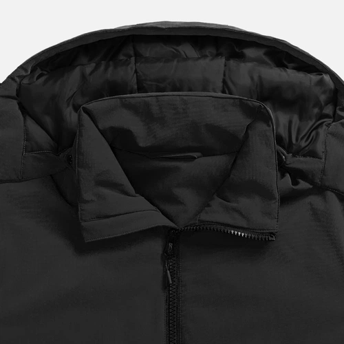 Куртка-парка унисекс Sfera, черная Куртка-парка унисекс Sfera, черная