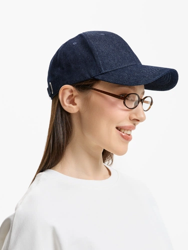 Бейсболка Denimate, темно-синяя Бейсболка Denimate, темно-синяя