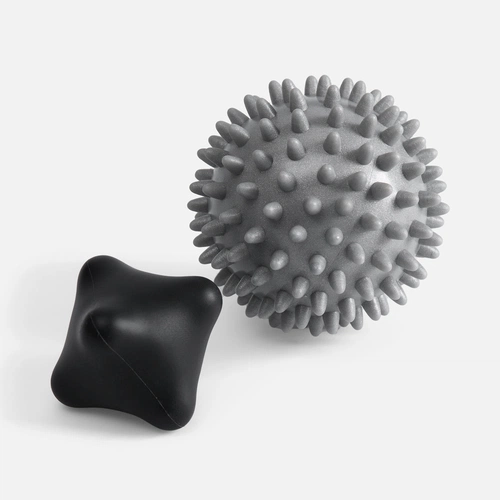 Набор массажных мячей для MФР Relaxify, черный с серым Набор массажных мячей для MФР Relaxify, черный с серым