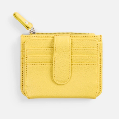 Картхолдер на молнии Unison, желтый Картхолдер на молнии Unison, желтый