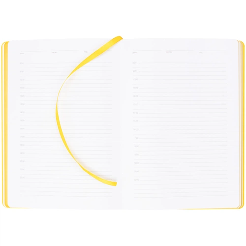 Ежедневник New Factor Metal, желтый Ежедневник New Factor Metal, желтый