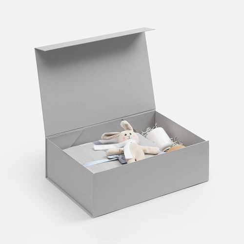 Коробка складная RealBig Fold, серая Коробка складная RealBig Fold, серая