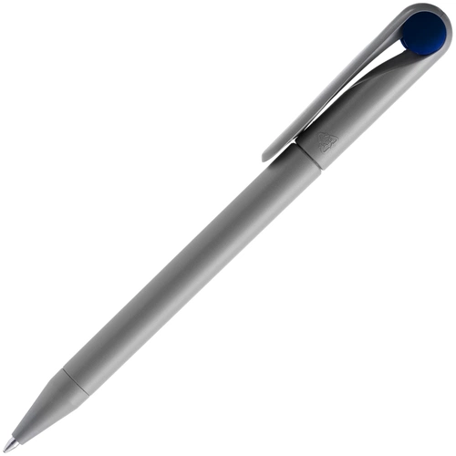 Ручка шариковая Prodir DS1 TMM Dot, серая с синим Ручка шариковая Prodir DS1 TMM Dot, серая с синим