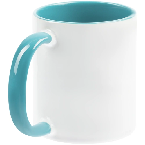 Кружка Promo Plus для сублимационной печати, бирюзовая Кружка Promo Plus для сублимационной печати, бирюзовая