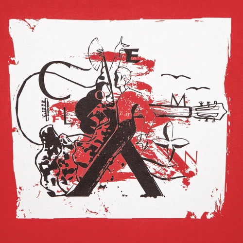 Футболка женская Carmen and Carwoman, красная Футболка женская Carmen and Carwoman, красная