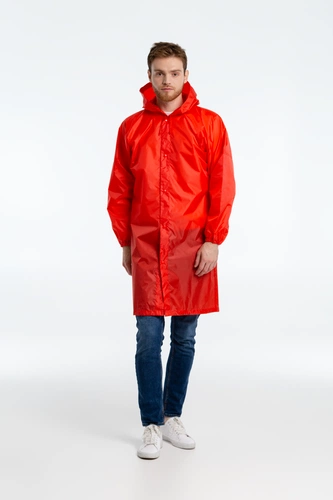 Дождевик унисекс Rainman, красный Дождевик унисекс Rainman, красный
