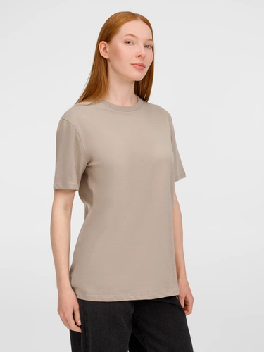 Футболка унисекс Legend, серо-бежевая Футболка унисекс Legend, серо-бежевая