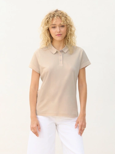 Рубашка поло женская Pacific Women, синяя (джинс) Рубашка поло женская Pacific Women, синяя (джинс)