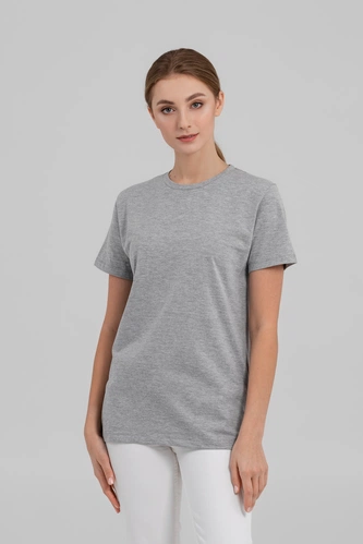 Футболка унисекс T-bolka 160 Original, серый меланж Футболка унисекс T-bolka 160 Original, серый меланж