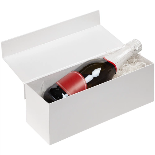 Коробка под бутылку Color Jacket, белая Коробка под бутылку Color Jacket, белая