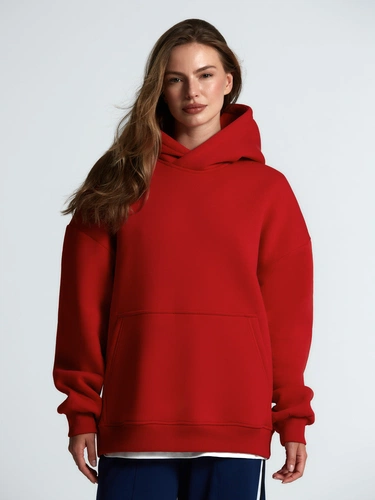 Худи Kulonga Oversize, красное Худи Kulonga Oversize, красное