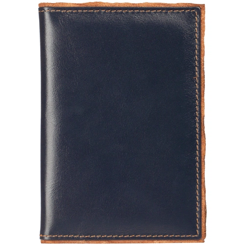 Обложка для паспорта Palermo, синяя Обложка для паспорта Palermo, синяя