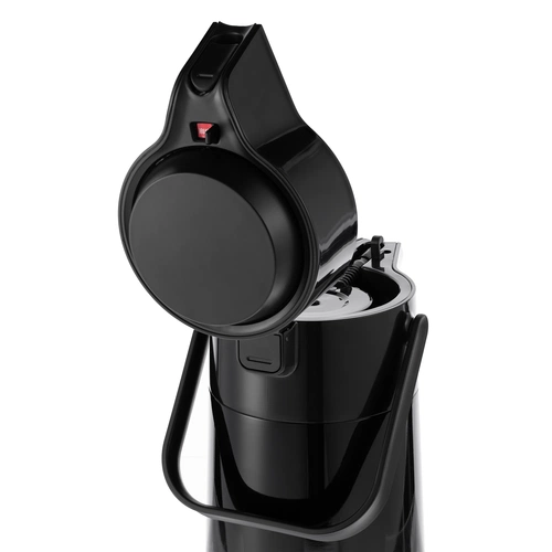 Термос с помпой Jiayi, черный Термос с помпой Jiayi, черный