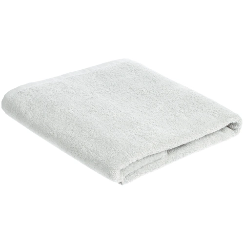 Полотенце махровое «Кронос», большое, светло-серое Полотенце махровое «Кронос», большое, светло-серое