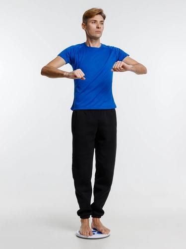 Диск здоровья вращающийся SpinTeam, белый с синим Диск здоровья вращающийся SpinTeam, белый с синим