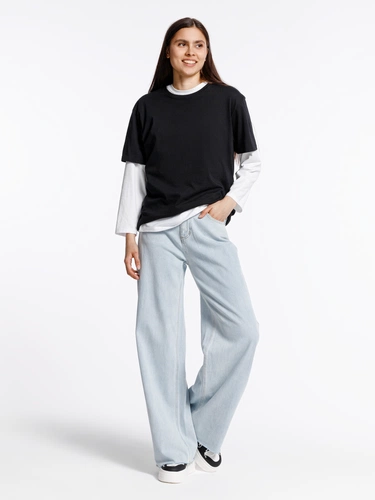 Футболка унисекс Streetwise, черная Футболка унисекс Streetwise, черная