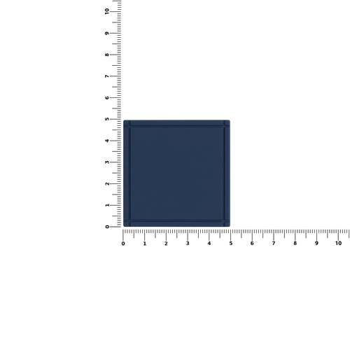 Лейбл из ПВХ Dzeta, L, темно-синий Лейбл из ПВХ Dzeta, L, темно-синий