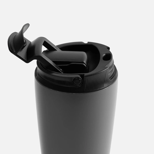 Термостакан с двумя поильниками Duetta, серый Термостакан с двумя поильниками Duetta, серый