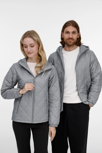 Куртка унисекс Tarnaby, светло-серая Куртка унисекс Tarnaby, светло-серая