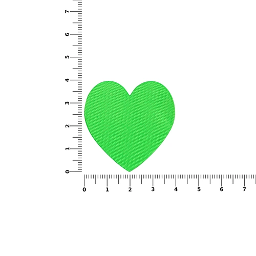 Наклейка тканевая Lunga Сor, M, зеленый неон Наклейка тканевая Lunga Сor, M, зеленый неон