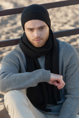 Шарф Cordelia, черный Шарф Cordelia, черный