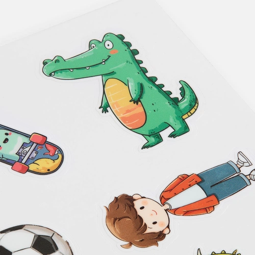 Стикерпак UV-DTF Thematik, для мальчиков Стикерпак UV-DTF Thematik, для мальчиков