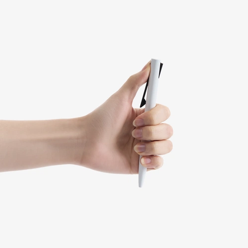 Ручка шариковая Snap, матовая белая Ручка шариковая Snap, матовая белая