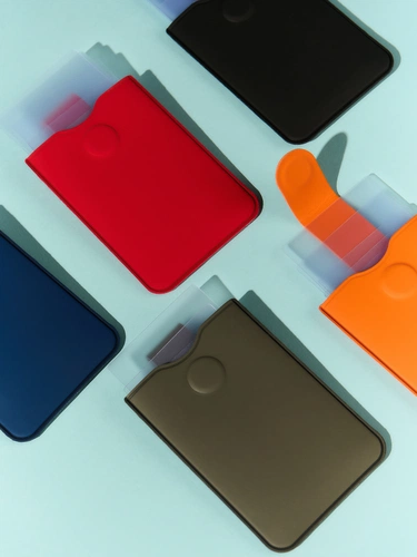 Чехол для карточек Faery, красный Чехол для карточек Faery, красный