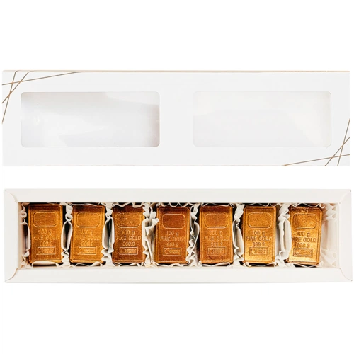 Набор конфет ручной работы «Золотые слитки» Набор конфет ручной работы «Золотые слитки»