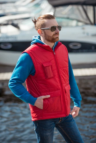 Жилет Worker, ярко-синий Жилет Worker, ярко-синий