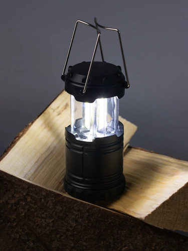 Кемпинговый фонарь Lindau, черный Кемпинговый фонарь Lindau, черный