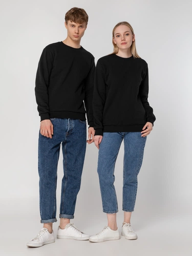 Толстовка Unit Toima Heavy, черная Толстовка Unit Toima Heavy, черная