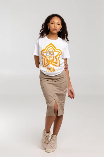 Футболка «Меламед. Егор Летов», белая Футболка «Меламед. Егор Летов», белая