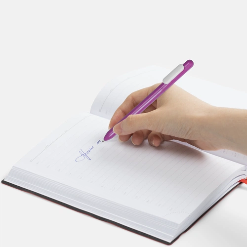 Ручка шариковая Swiper, фиолетовая с белым Ручка шариковая Swiper, фиолетовая с белым