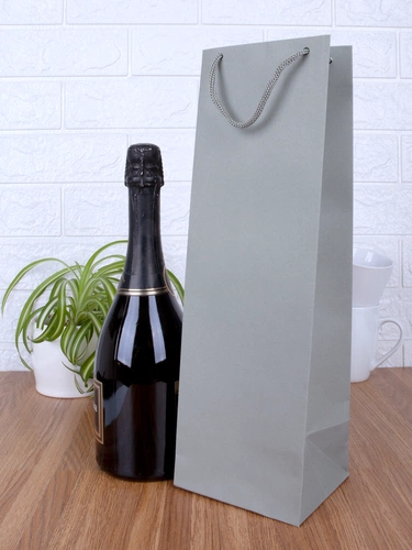 Пакет под бутылку Vindemia, серый Пакет под бутылку Vindemia, серый