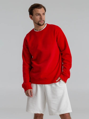 Свитшот унисекс King, красный Свитшот унисекс King, красный