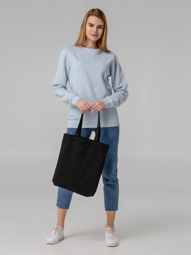 Холщовая сумка Avoska, черная Холщовая сумка Avoska, черная