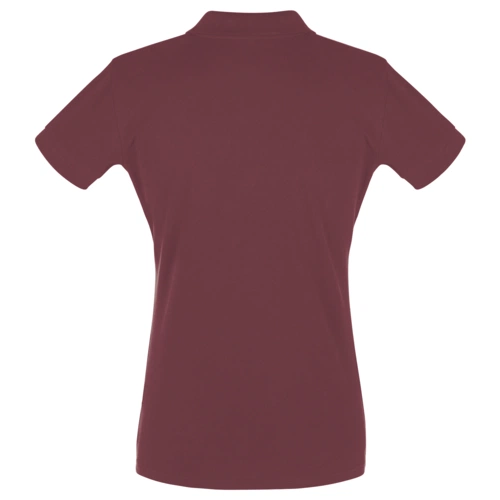 Рубашка поло женская Perfect Women 180, бордовая Рубашка поло женская Perfect Women 180, бордовая